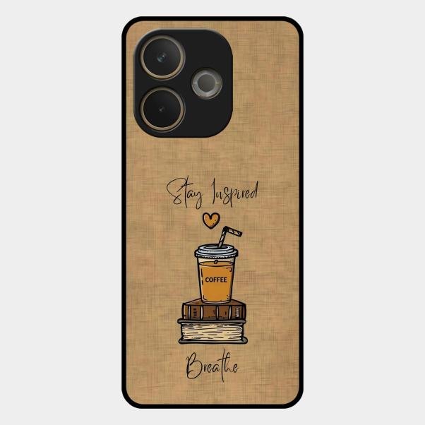 Inspired Sips Glass Case Cover For Oppo A5 Pro 5G