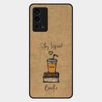 Inspired Sips Glass Case Cover For Oppo A55