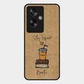 Inspired Sips Glass Case Cover For Oppo A79 5G