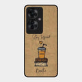 Inspired Sips Glass Case Cover For Oppo F25 Pro 5G