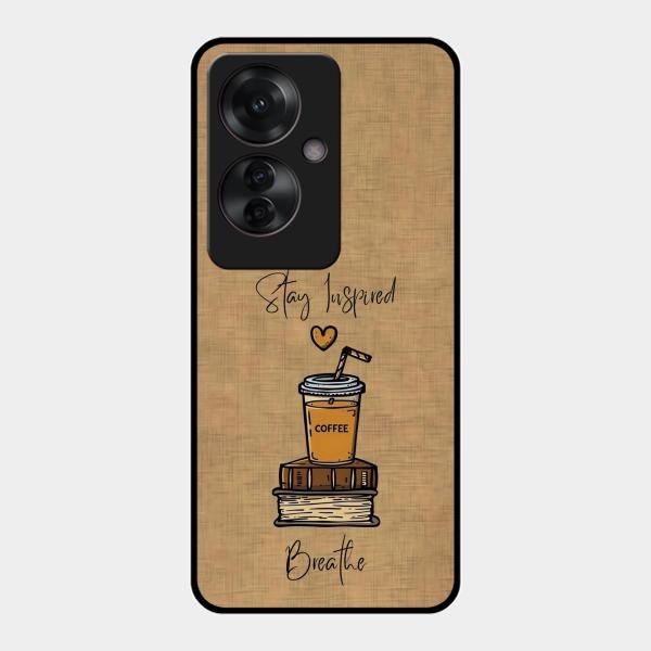 Inspired Sips Glass Case Cover For Oppo F25 Pro 5G