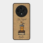 Inspired Sips Glass Case Cover For Oppo F27 5G
