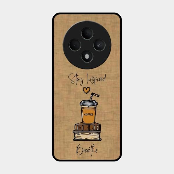 Inspired Sips Glass Case Cover For Oppo F27 5G