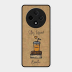 Inspired Sips Glass Case Cover For Oppo F27 Pro Plus 5G