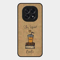 Inspired Sips Glass Case Cover For Oppo F29 5G