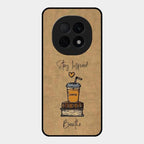 Inspired Sips Glass Case Cover For Oppo F29 Pro 5G