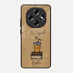 Inspired Sips Glass Case Cover For Oppo F31 Pro 5G