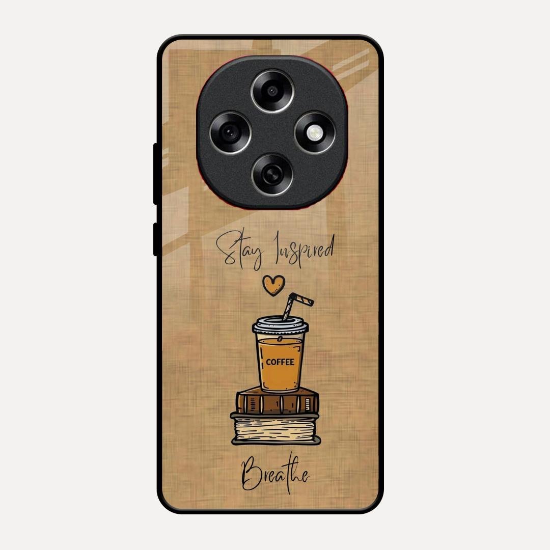 Inspired Sips Glass Case Cover For Oppo F31 Pro 5G