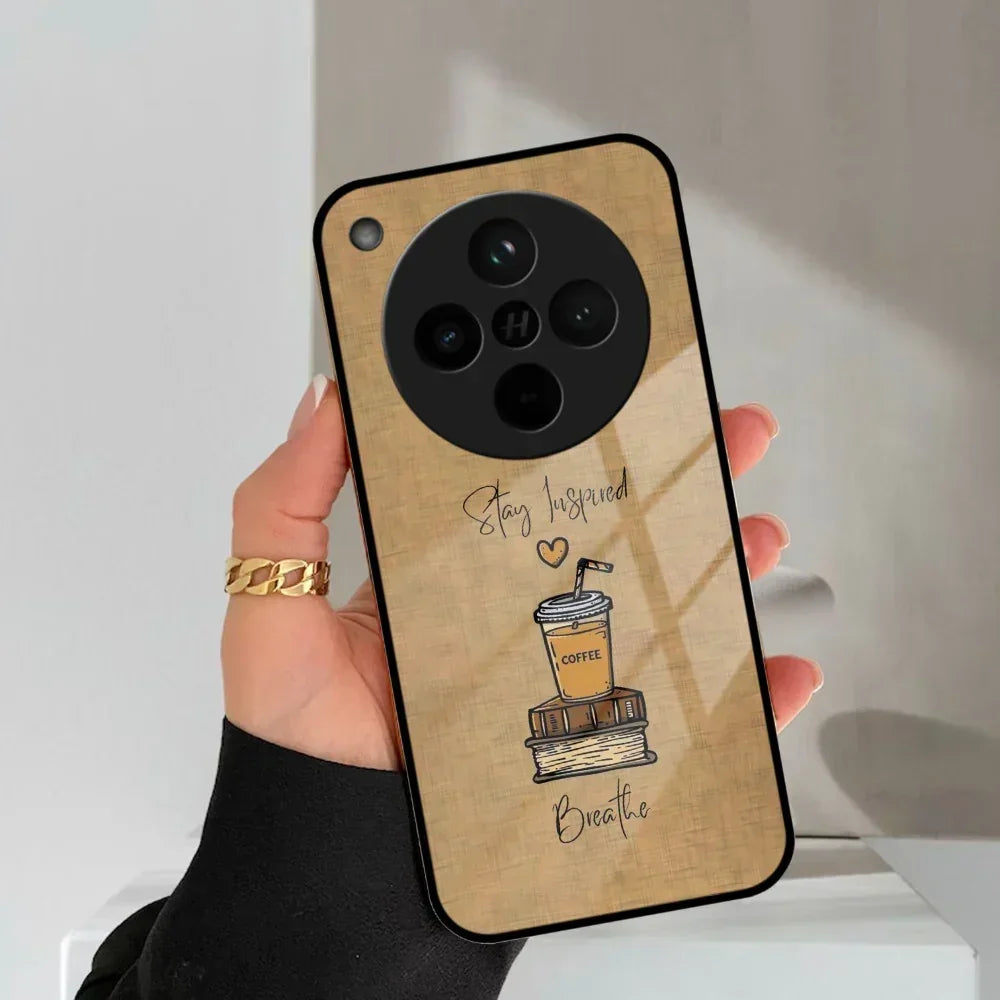 Inspired Sips Glass Case Cover For Oppo - ShopOnCliQ