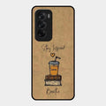 Inspired Sips Glass Case Cover For Oppo Reno 12 5G