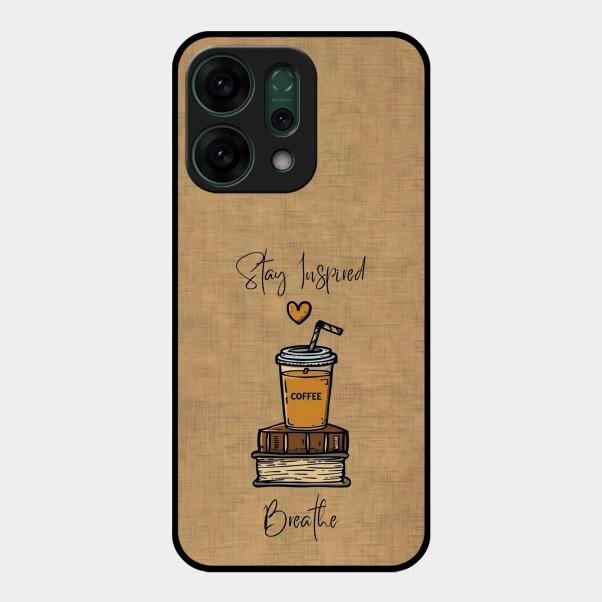 Inspired Sips Glass Case Cover For Oppo Reno 14 5G