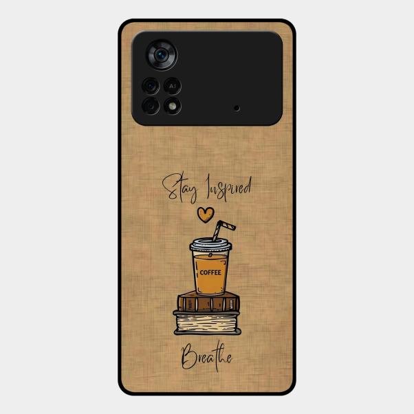 Inspired Sips Glass Case Cover For Poco X4 Pro 5G