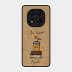 Inspired Sips Glass Case Cover For Poco X7 5G