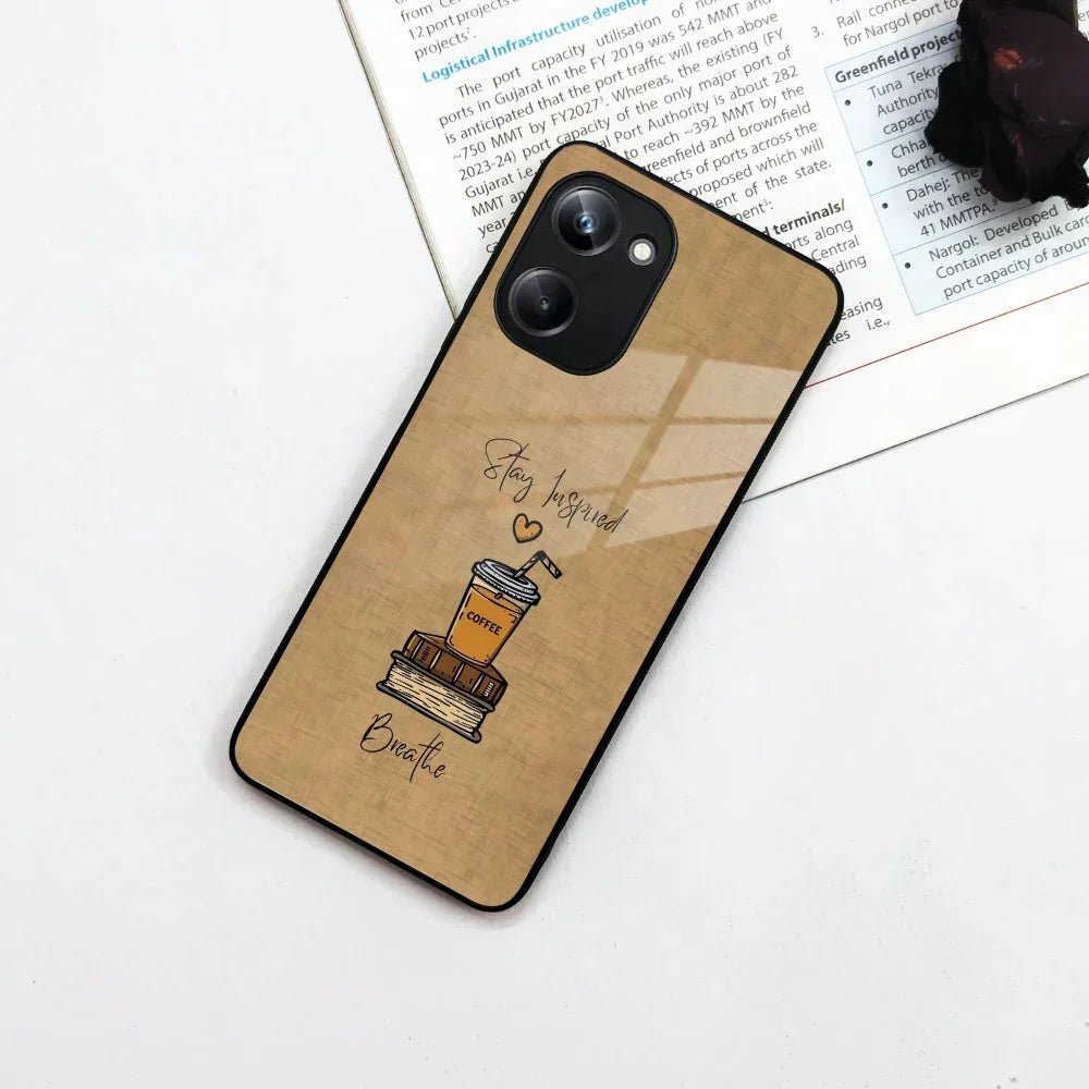 Inspired Sips Glass Case Cover For Realme/Narzo - ShopOnCliQ