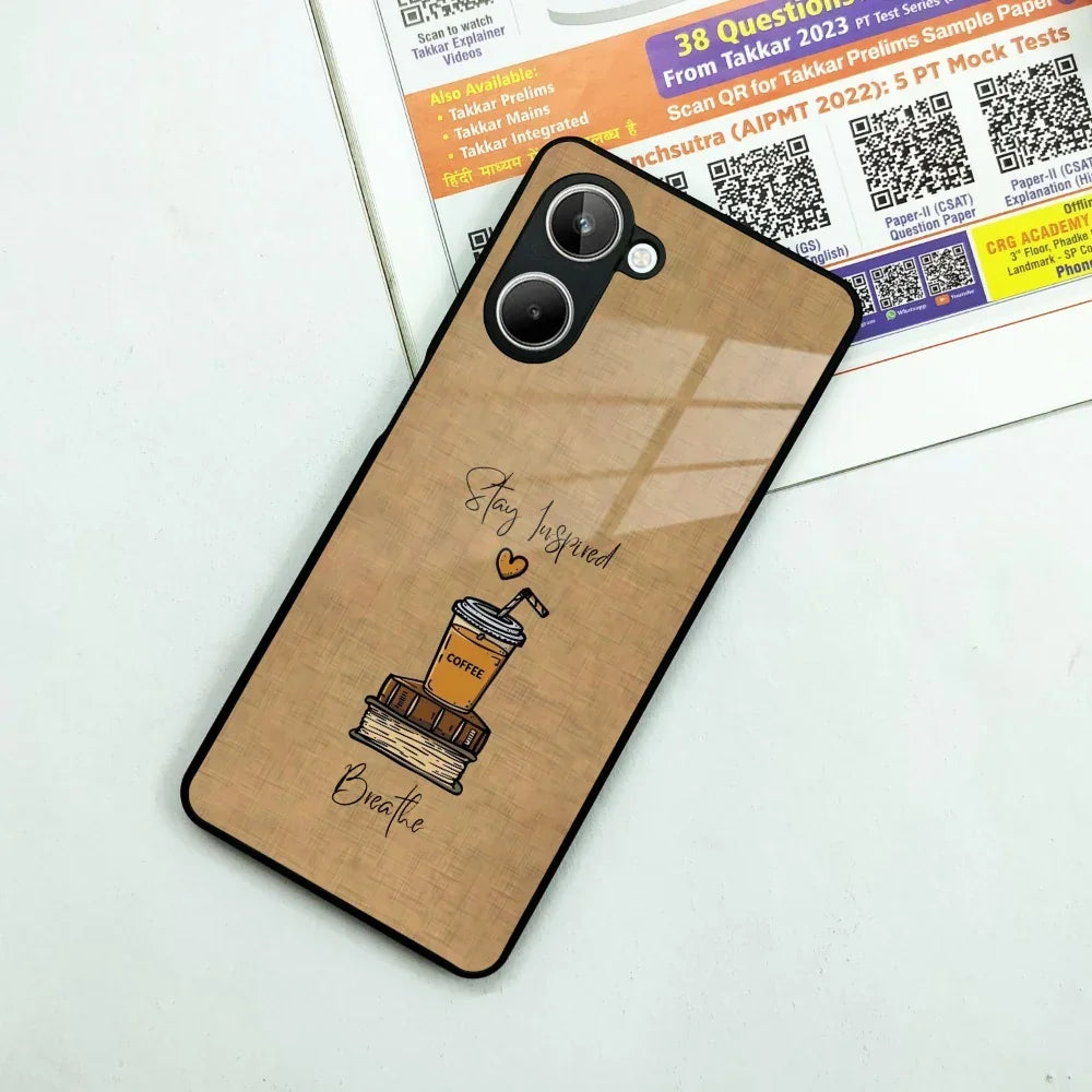 Inspired Sips Glass Case Cover For Realme/Narzo - ShopOnCliQ