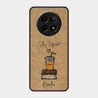 Inspired Sips Glass Case Cover For Realme 12X 5G