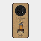 Inspired Sips Glass Case Cover For Realme 13 Plus 5G