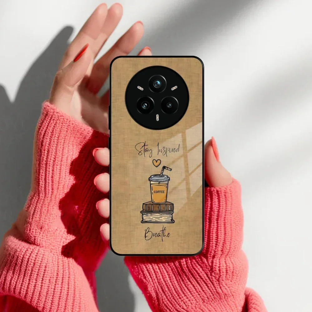 Inspired Sips Glass Case Cover For Realme/Narzo - ShopOnCliQ