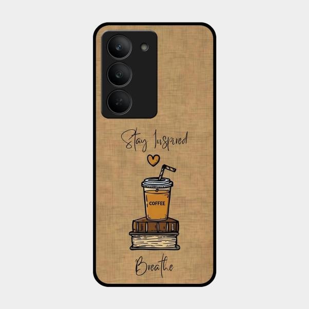 Inspired Sips Glass Case Cover For Realme 14X 5G