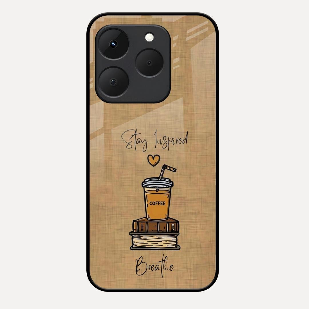 Inspired Sips Glass Case Cover For Realme 15T 5G