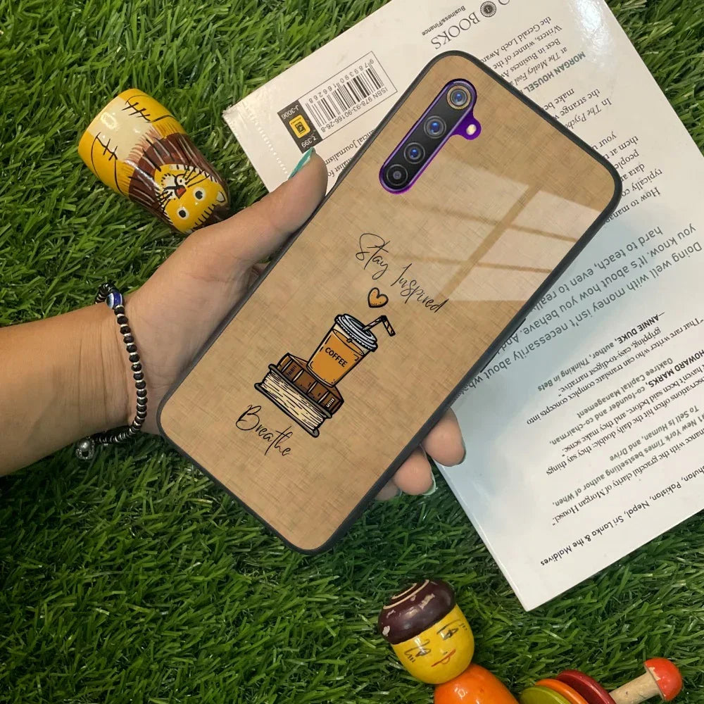 Inspired Sips Glass Case Cover For Realme/Narzo - ShopOnCliQ