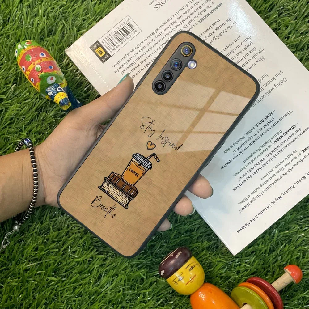 Inspired Sips Glass Case Cover For Realme/Narzo - ShopOnCliQ