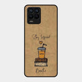 Inspired Sips Glass Case Cover For Realme 8 Pro