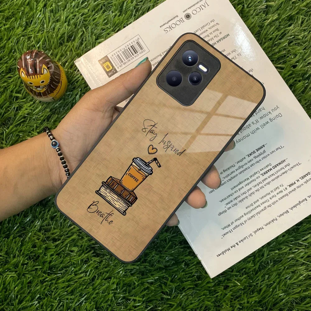 Inspired Sips Glass Case Cover For Realme/Narzo - ShopOnCliQ