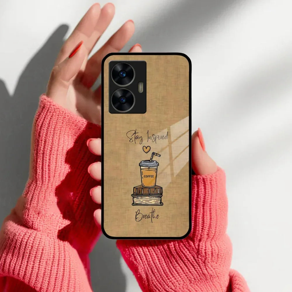 Inspired Sips Glass Case Cover For Realme/Narzo - ShopOnCliQ
