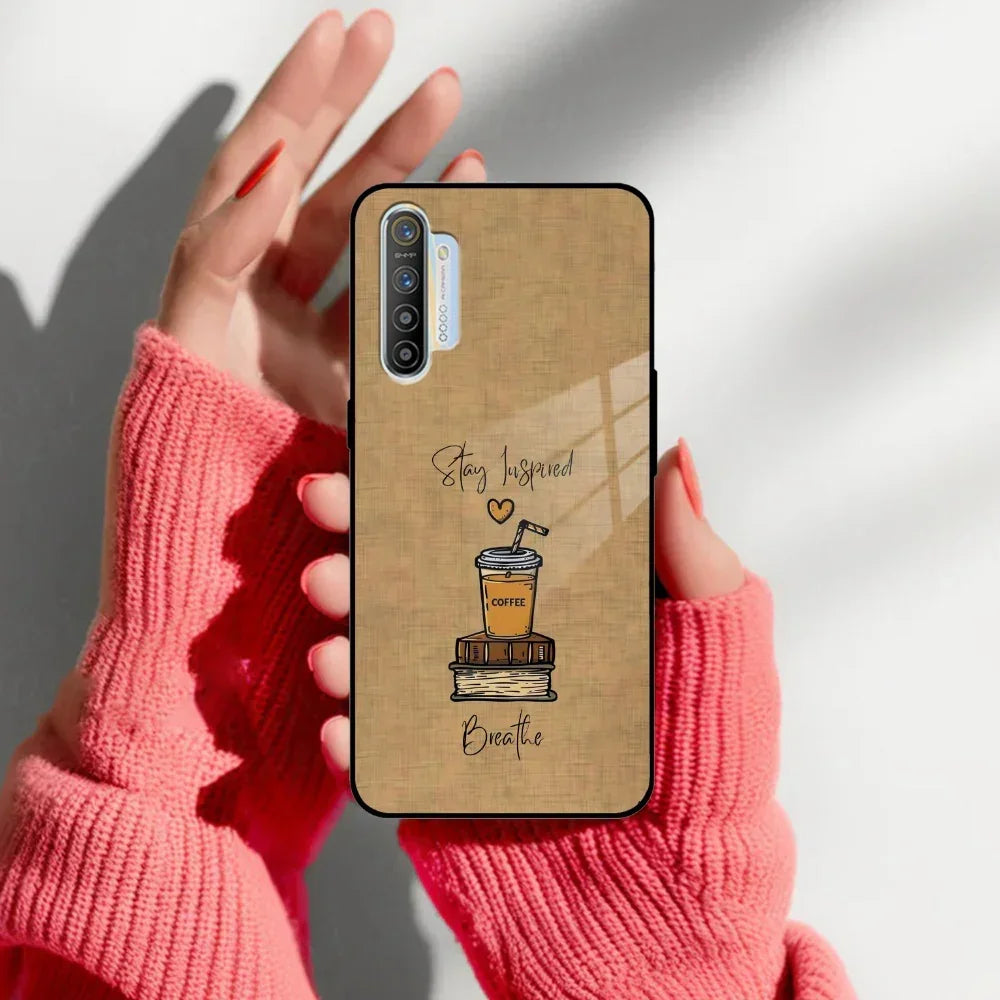 Inspired Sips Glass Case Cover For Realme/Narzo - ShopOnCliQ