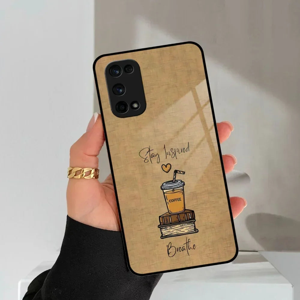 Inspired Sips Glass Case Cover For Realme/Narzo - ShopOnCliQ