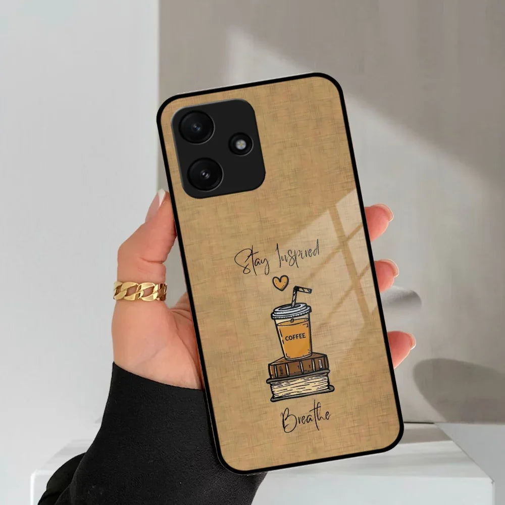 Inspired Sips Glass Case Cover For Poco - ShopOnCliQ