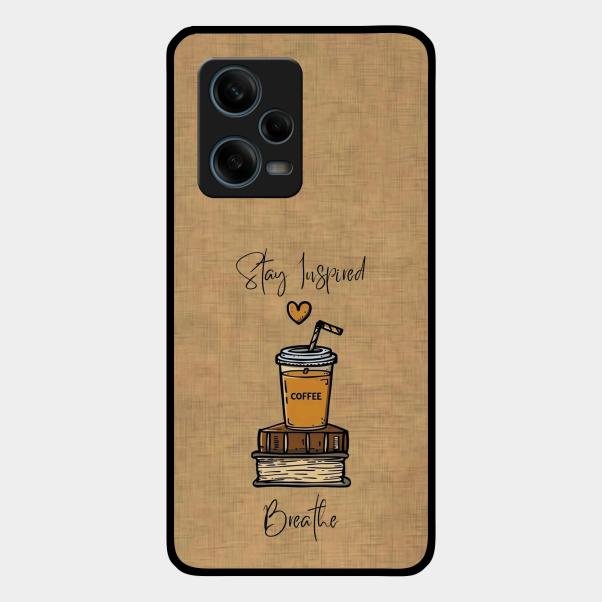Inspired Sips Glass Case Cover For Redmi Note 12 Pro 5G