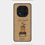 Inspired Sips Glass Case Cover For Redmi Note 14 Pro 5G