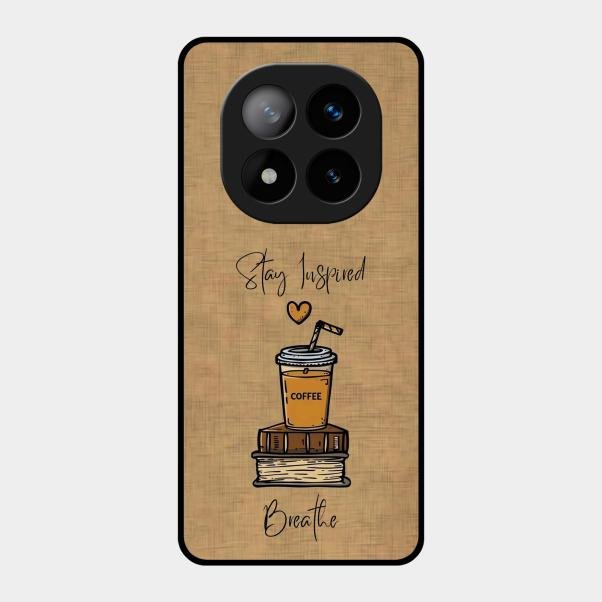 Inspired Sips Glass Case Cover For Redmi Note 14 Pro Plus 5G