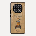 Inspired Sips Glass Case Cover For Redmi Note 15 5G