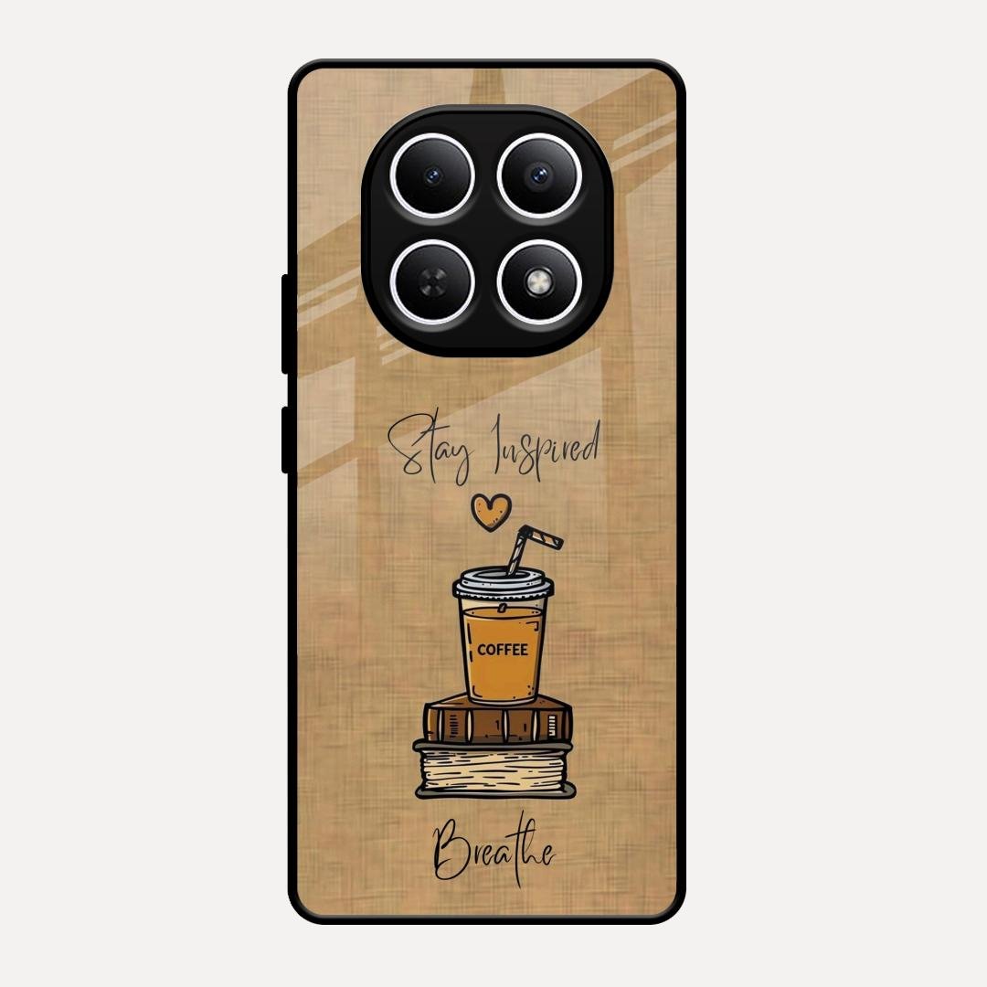 Inspired Sips Glass Case Cover For Redmi Note 15 5G