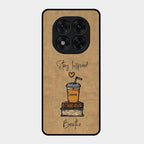 Inspired Sips Glass Case Cover For Redmi Note 15 Pro 5G