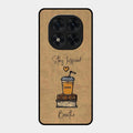 Inspired Sips Glass Case Cover For Redmi Note 15 Pro Plus 5G