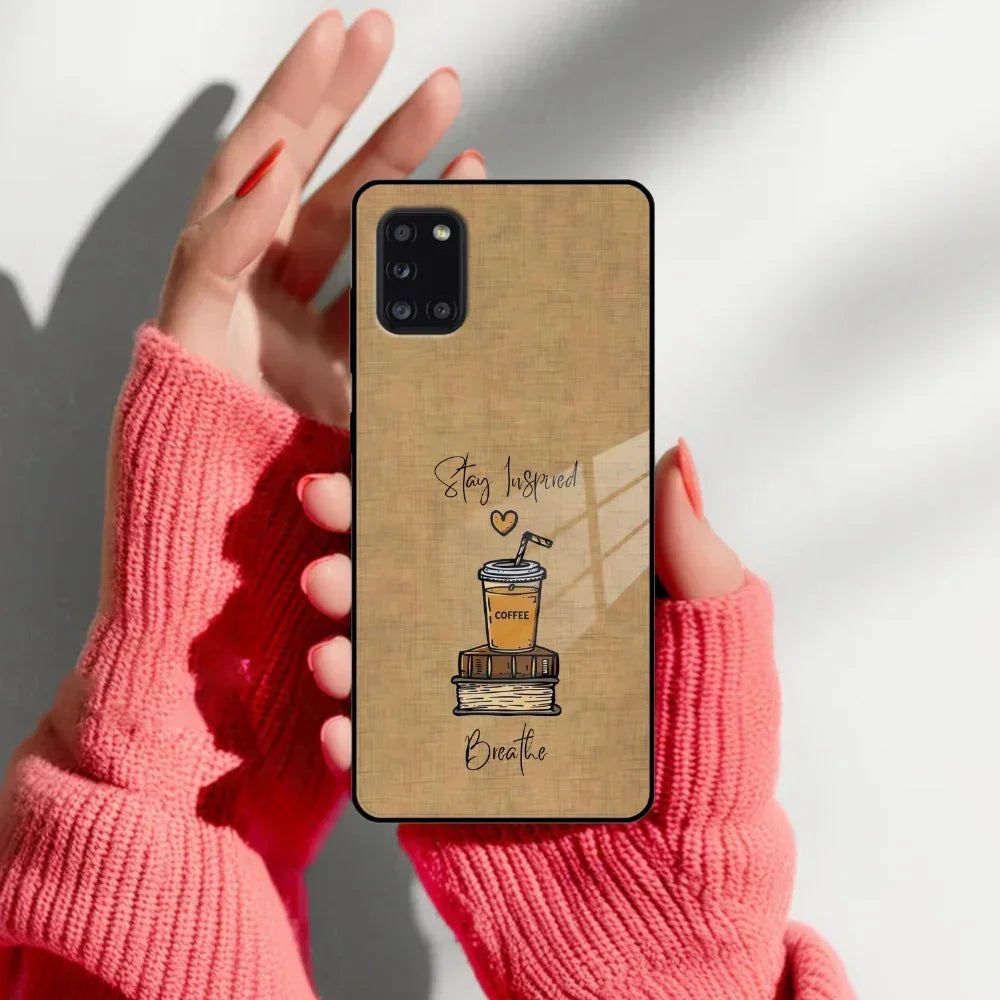 Inspired Sips Glass Case Cover For Samsung - ShopOnCliQ