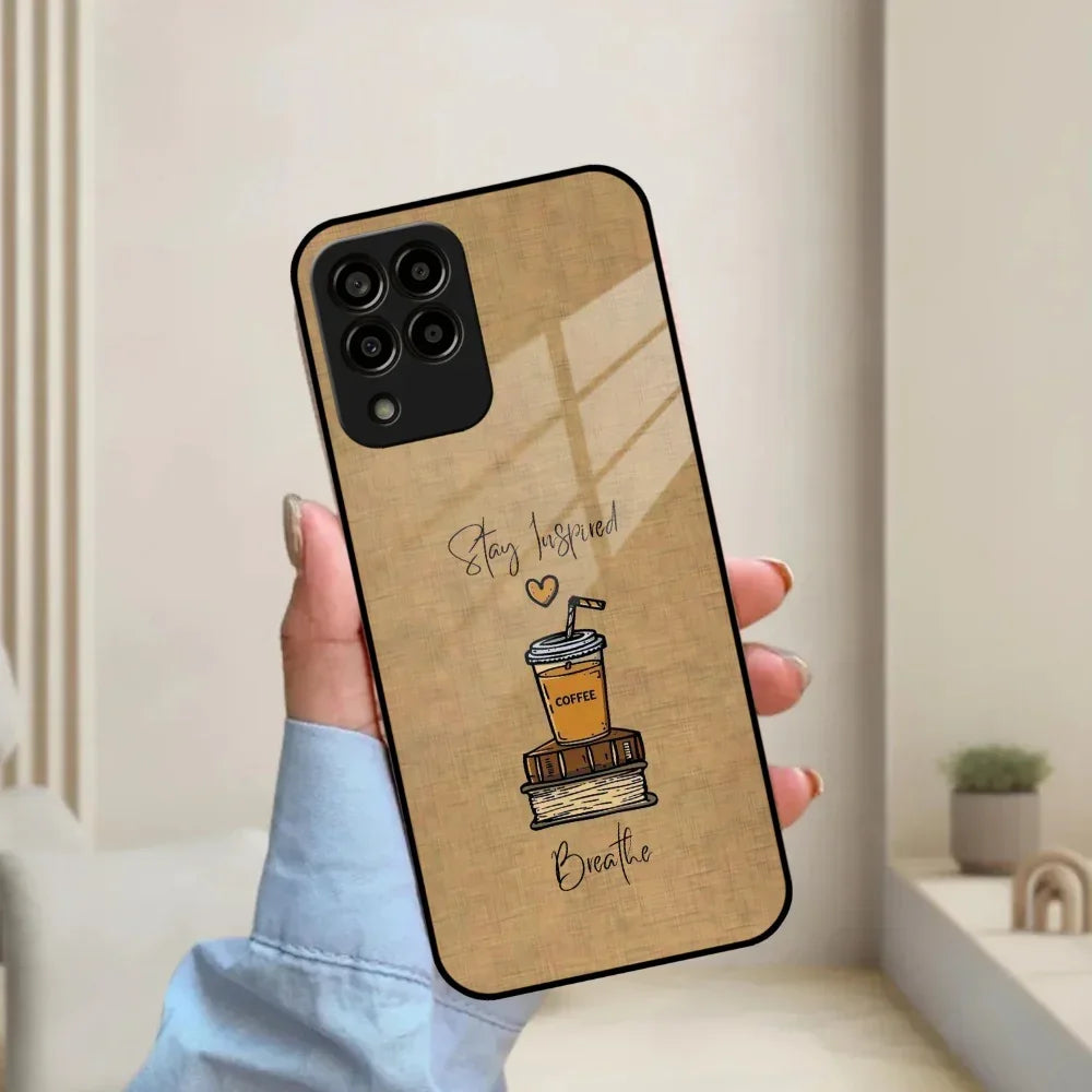 Inspired Sips Glass Case Cover For Samsung - ShopOnCliQ