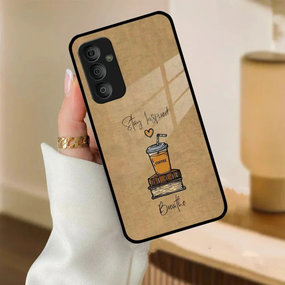 Inspired Sips Glass Case Cover For Samsung - ShopOnCliQ