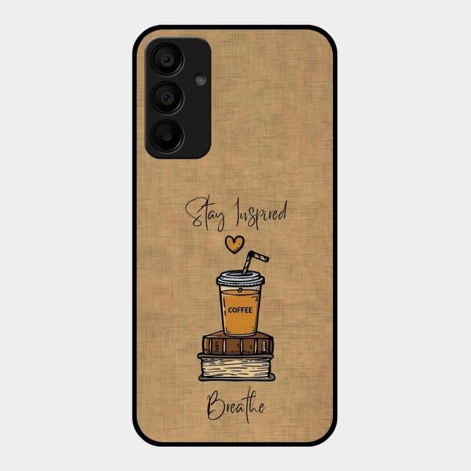 Inspired Sips Glass Case Cover For Samsung Galaxy A15 5G