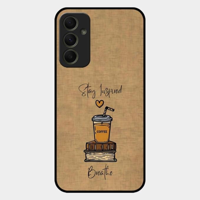 Inspired Sips Glass Case Cover For Samsung Galaxy A34 5G