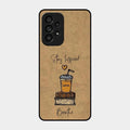 Inspired Sips Glass Case Cover For Samsung Galaxy A53 5G