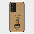 Inspired Sips Glass Case Cover For Samsung Galaxy A54 5G
