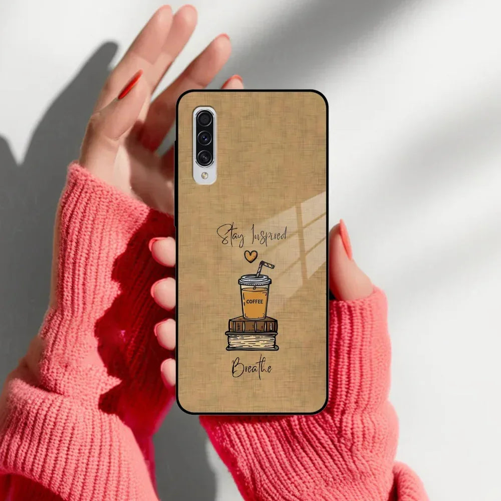 Inspired Sips Glass Case Cover For Samsung - ShopOnCliQ