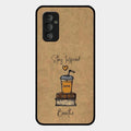 Inspired Sips Glass Case Cover For Samsung Galaxy F23 5G