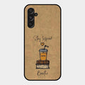 Inspired Sips Glass Case Cover For Samsung Galaxy F34 5G