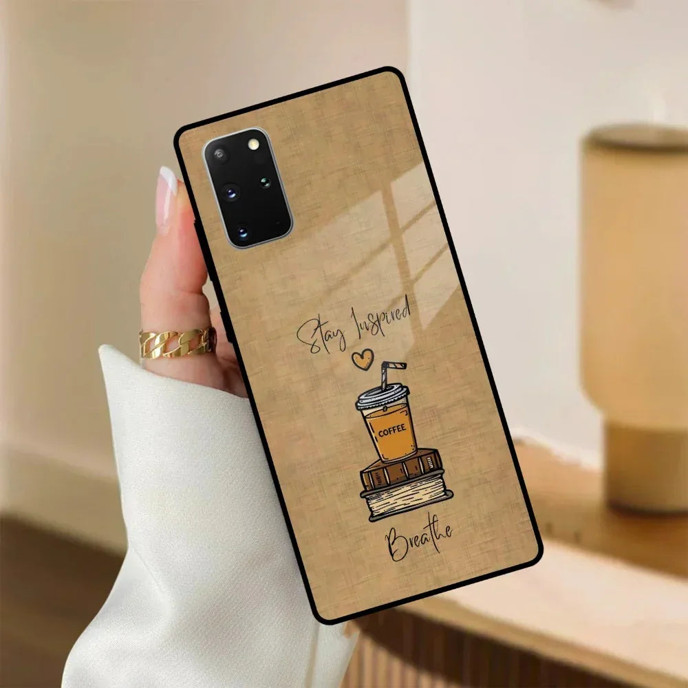 Inspired Sips Glass Case Cover For Samsung - ShopOnCliQ
